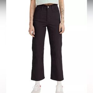 Levi Ribcage Ankle Jeans